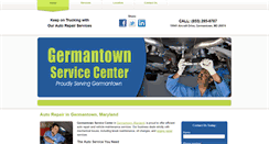 Desktop Screenshot of germantownservicecenter.com