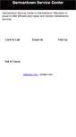 Mobile Screenshot of germantownservicecenter.com